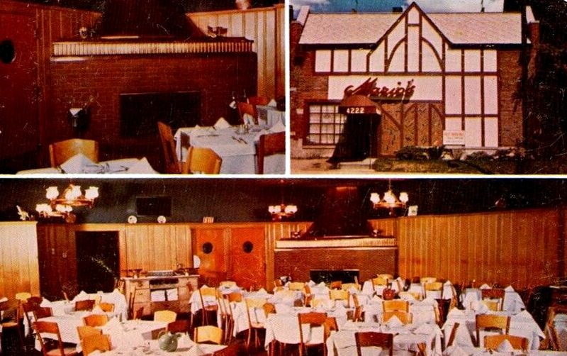 Marios Restaurant - Postcard